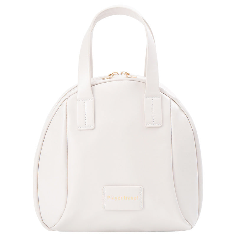 Bolsa de cosméticos portátil, sencilla y moderna, de gran capacidad para mujer.