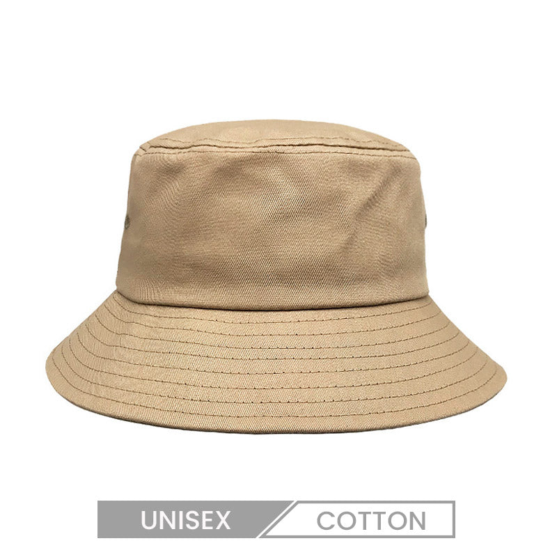 Chapeau bob personnalisé de couleur unie grande taille