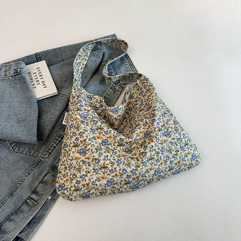 Bolso tote de lona informal de gran capacidad para mujer