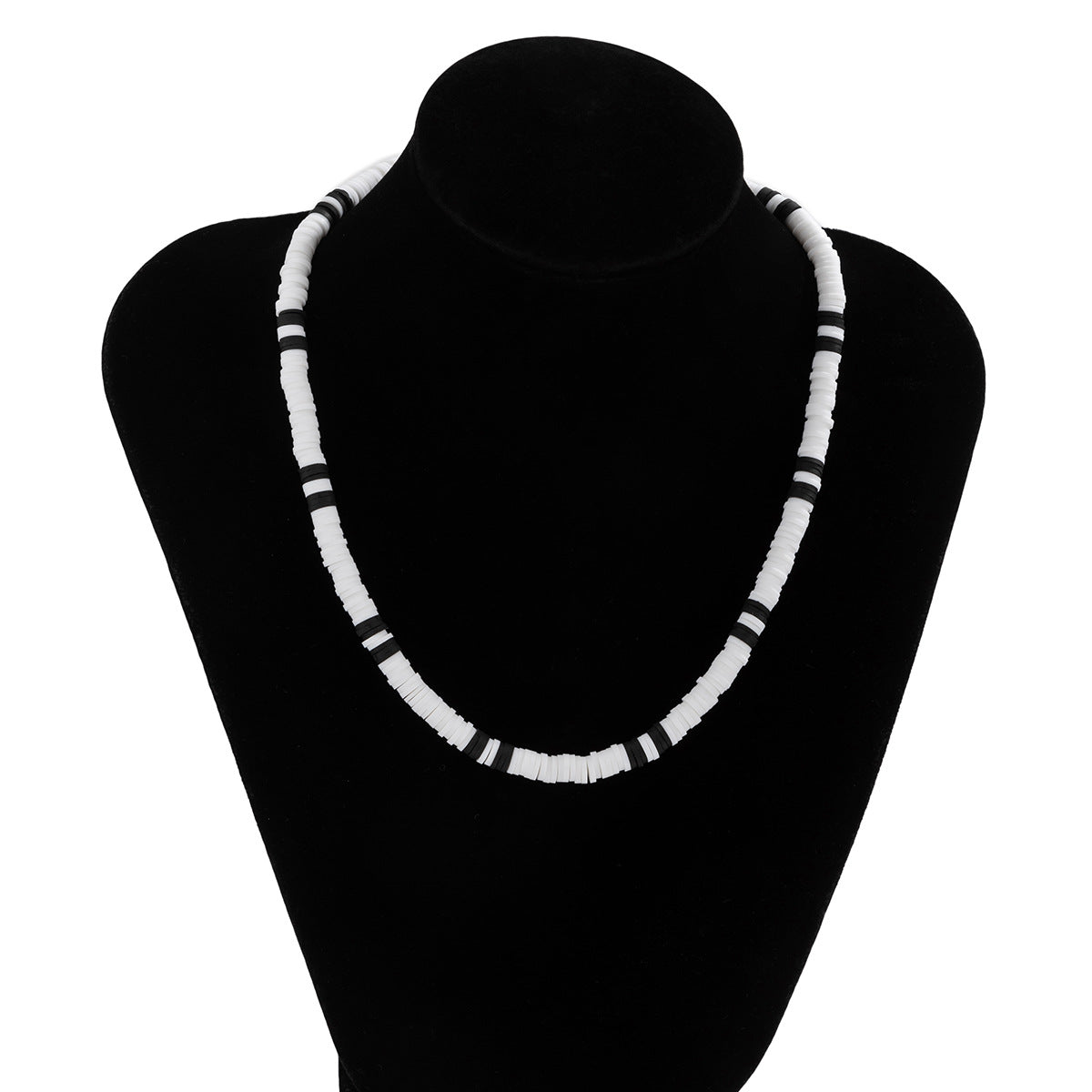 Bohemian Black White Casual Necklace for Men