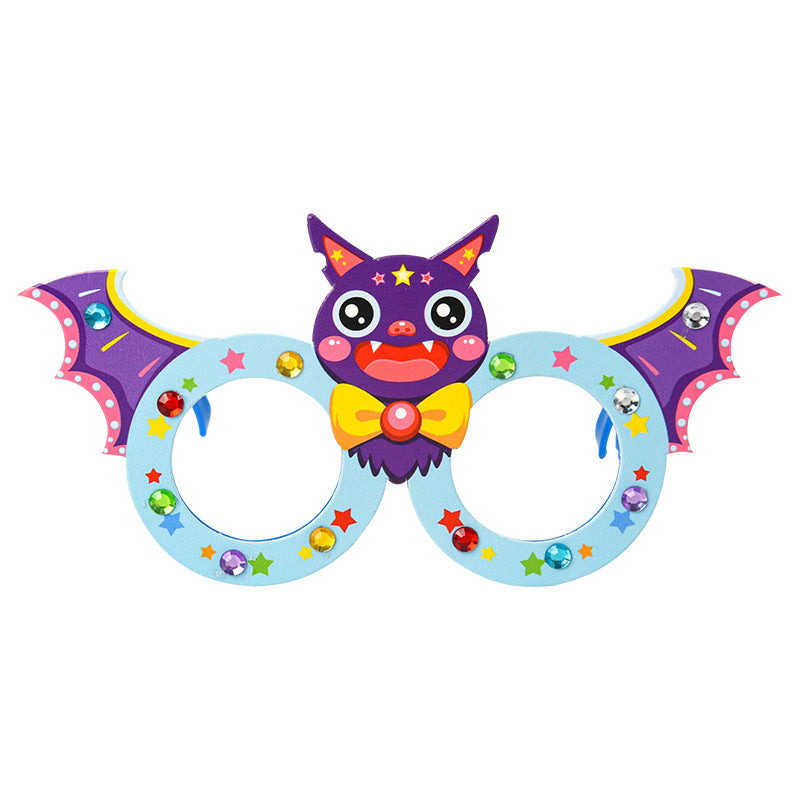Halloween Children's Handmade Cartoon Glasses Props