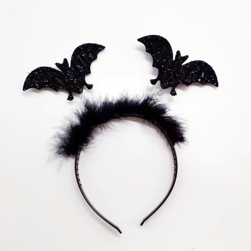 Bandeau de fête de festival de conception de fantôme de chauve-souris d'Halloween