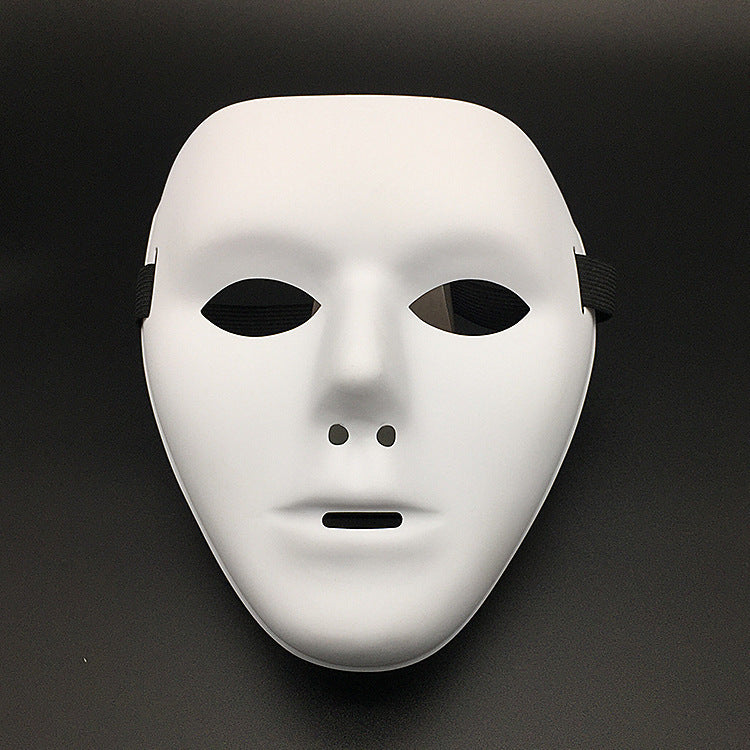 Men Simple Hand-Painted Full-Face Halloween Mask
