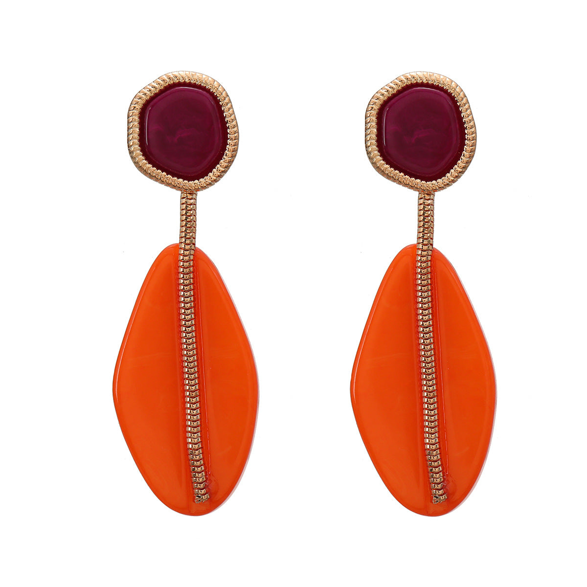 Bohemian Geometric Resin Earrings for Women