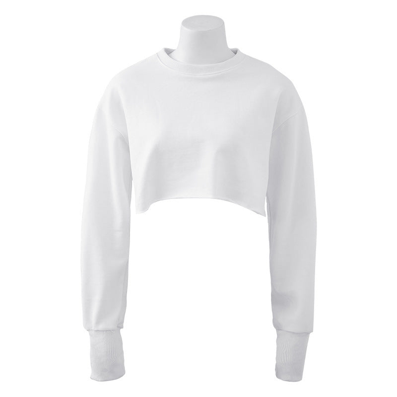 Sweat-shirt de yoga à manches longues pour femme