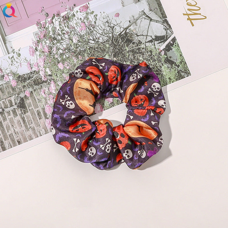 Anillo de tela para el pelo con diseño de intestino grueso para Halloween, muy popular para mujeres