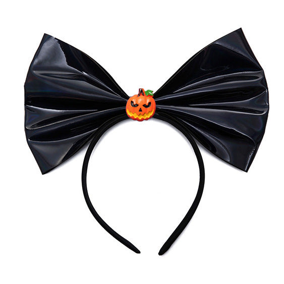 Bandeau nœud citrouille crâne fantôme Halloween pour enfants
