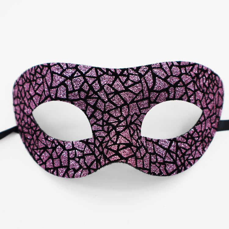 Masque demi-visage Zorro à la mode, simple et assorti aux couleurs