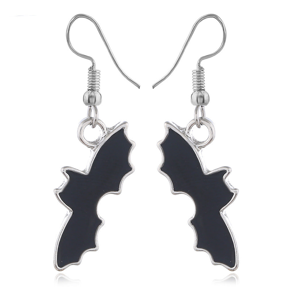 Boucles d'oreilles en toile d'araignée pour femme, tendance Halloween
