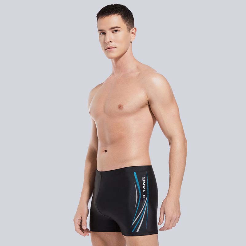 Traje de baño de carreras a juego con letras y colores para hombre