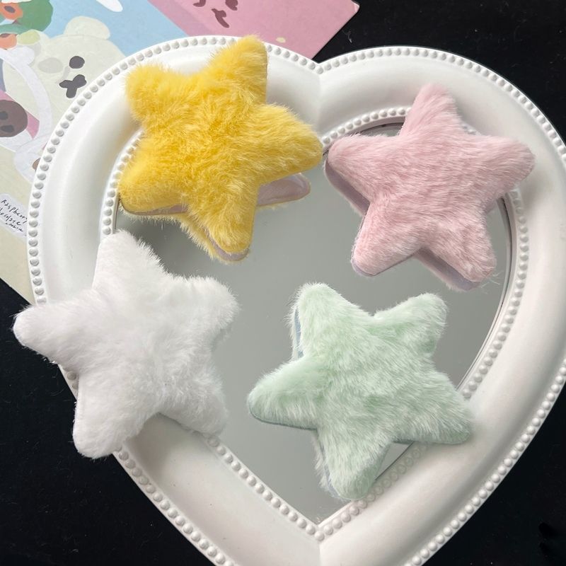 Horquilla de estrella de cinco puntas con forma de dopamina: un elegante accesorio de tela