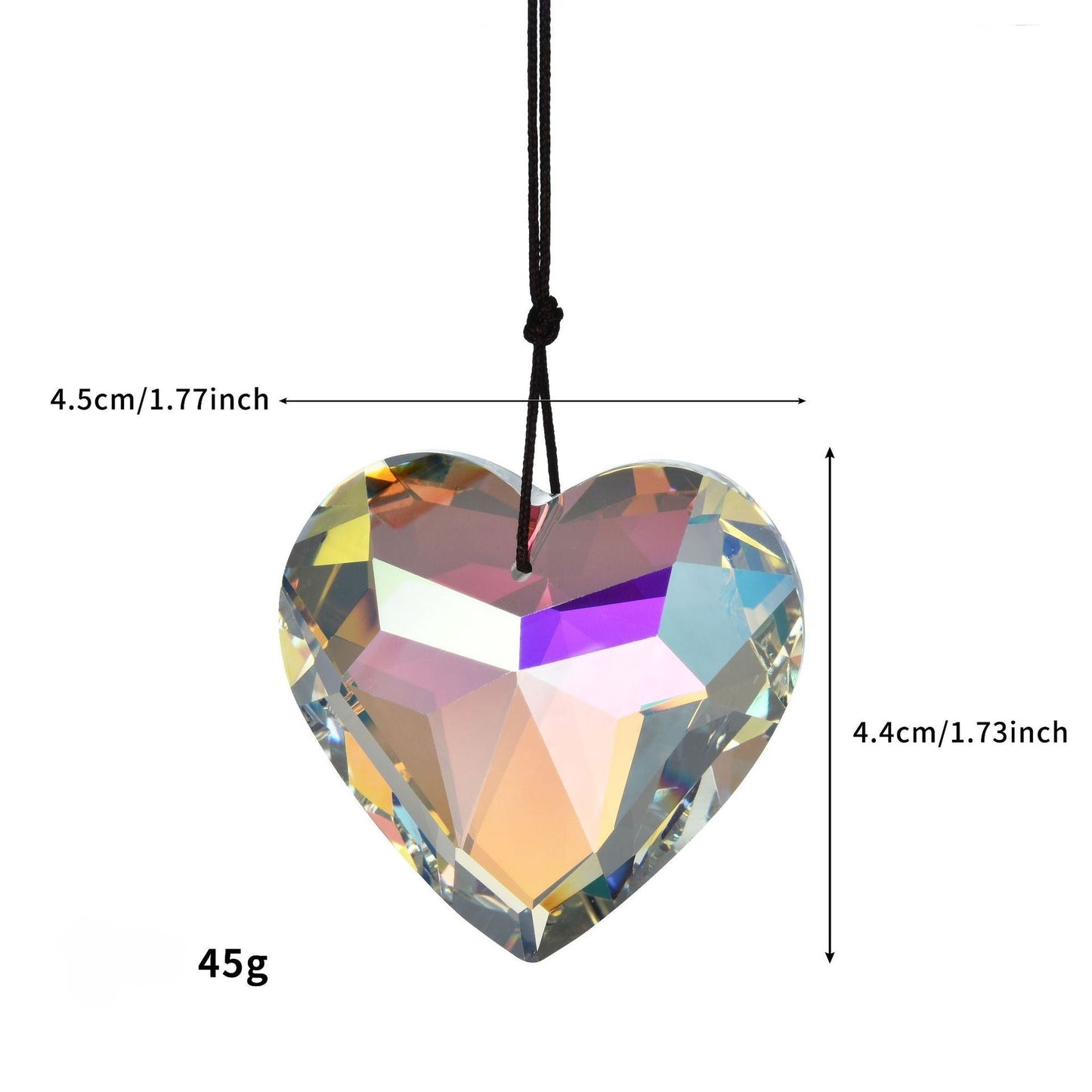Simple Love Crystal Suncatcher Hangings