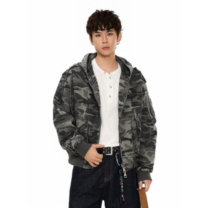 Street Camouflage Hooded Jacket