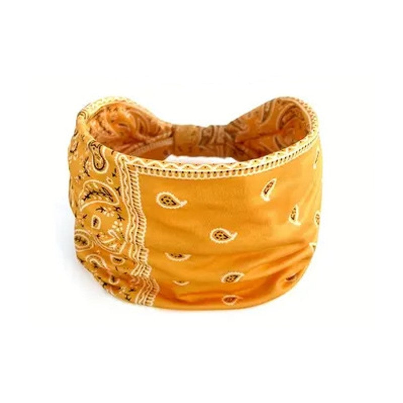 Printed Knot Elastic Headband