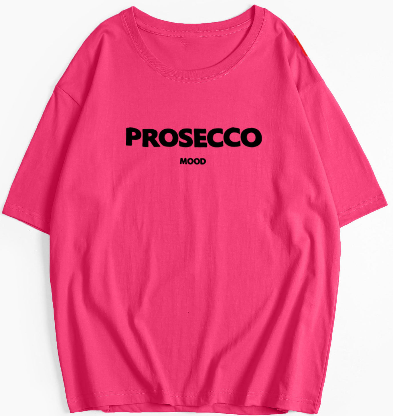 Letter Print Loose Short Sleeves Top