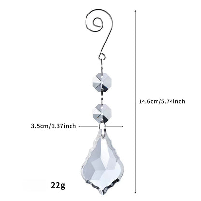Leaf Crystal Pendant Suncatcher Hangings