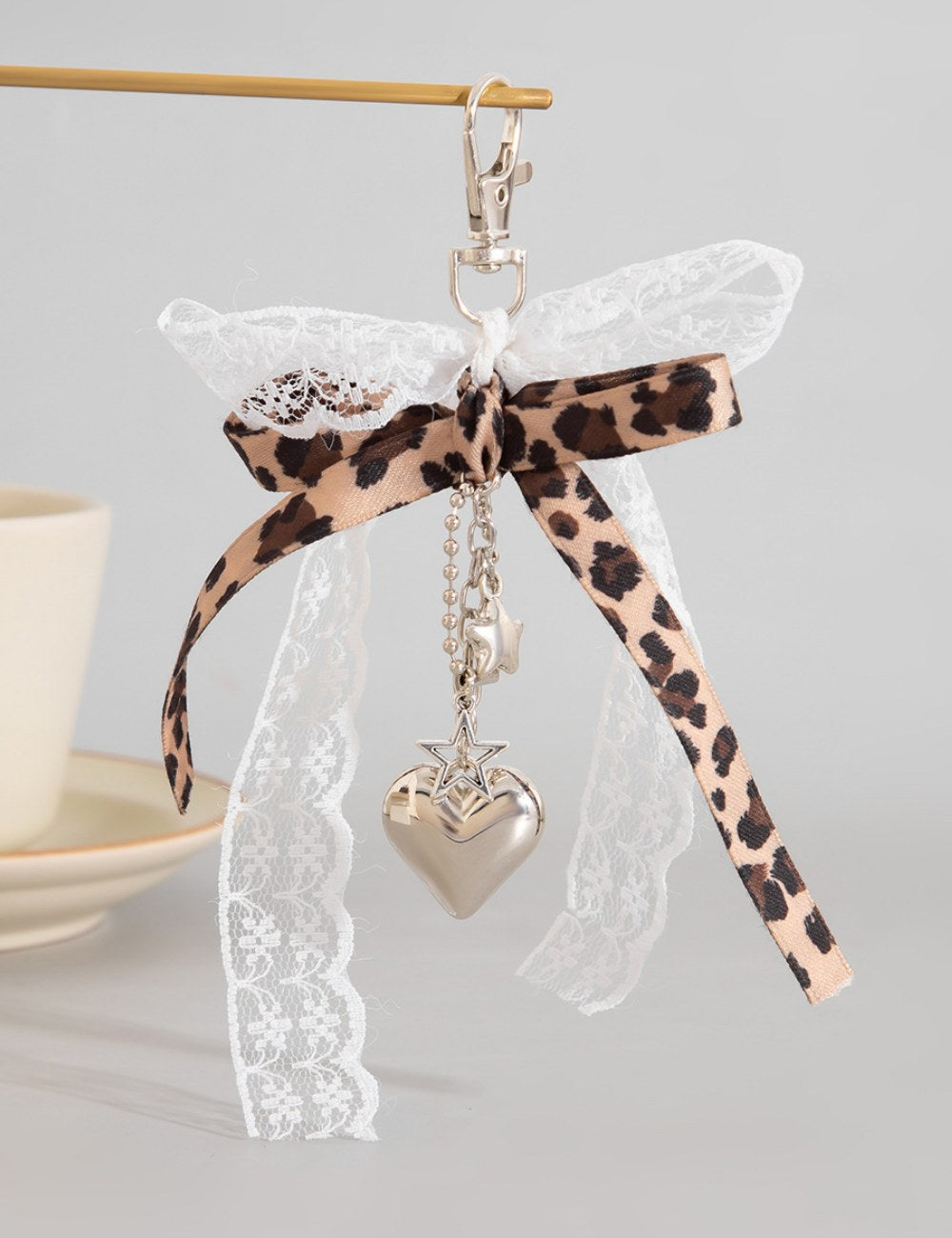 Sweet Bow Ribbon Keychain Bag Charms