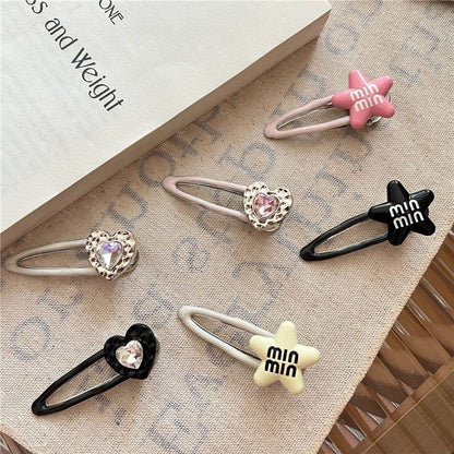 Sweet Heart Star Hair Clip