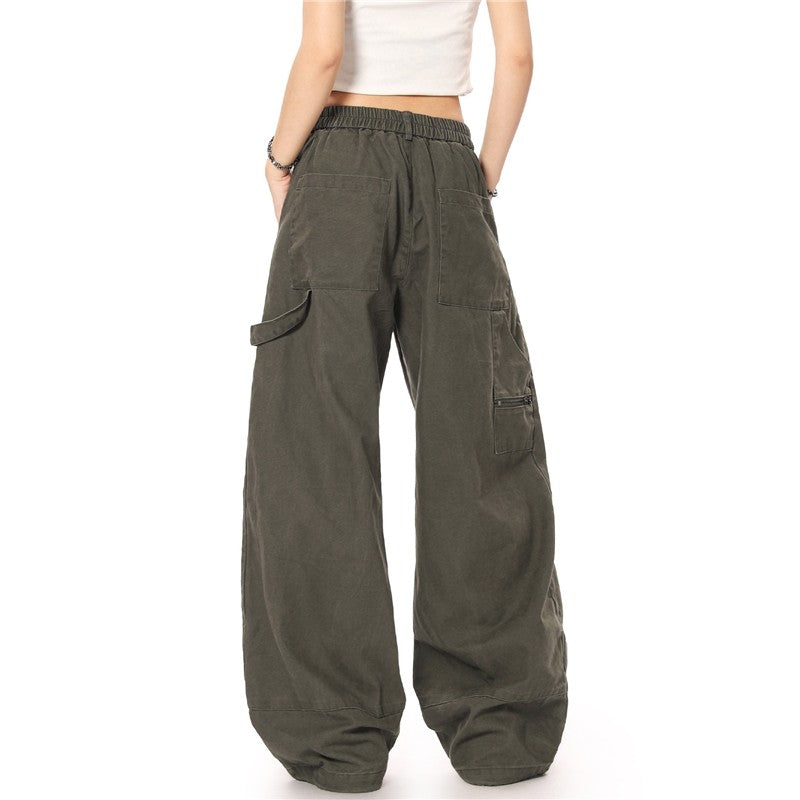 Loose Wide Leg Straight Casual Pants