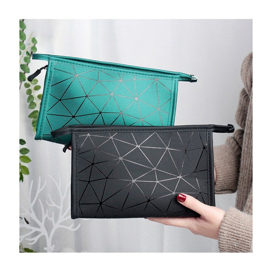 Waterproof Portable Geometric Cosmetic Bag