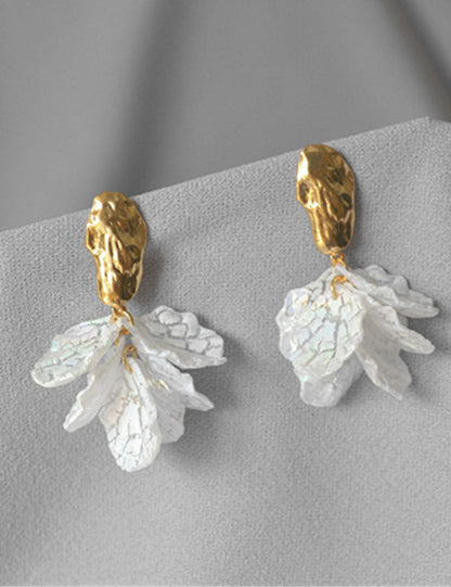 Sweet Fish Tail Stud Dangle Earrings