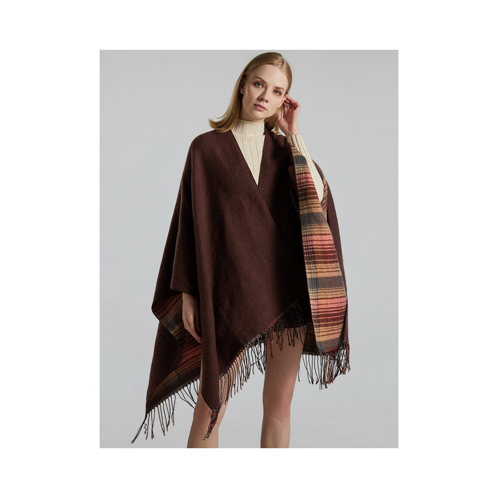 Original Plaid Thicken Shawl Scarf