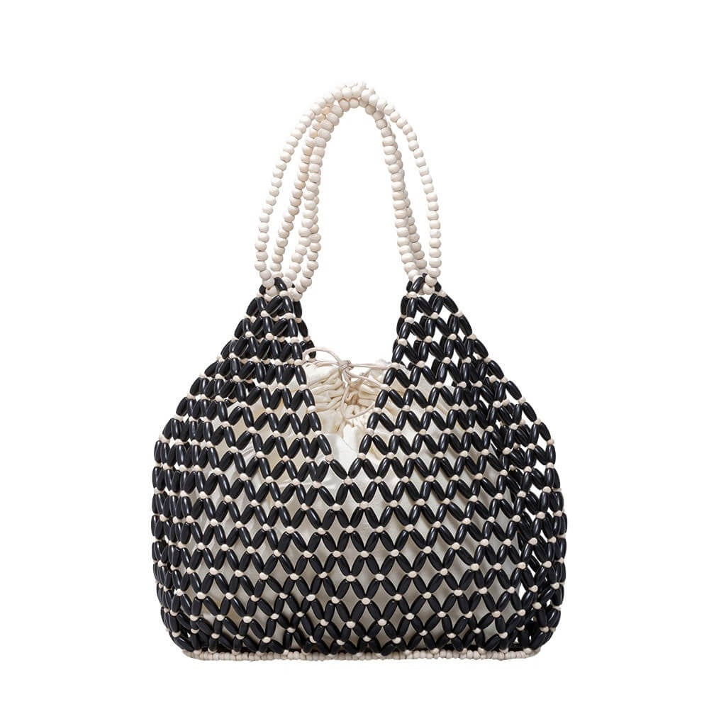 Handmade Wooden Beads Commuter Bag