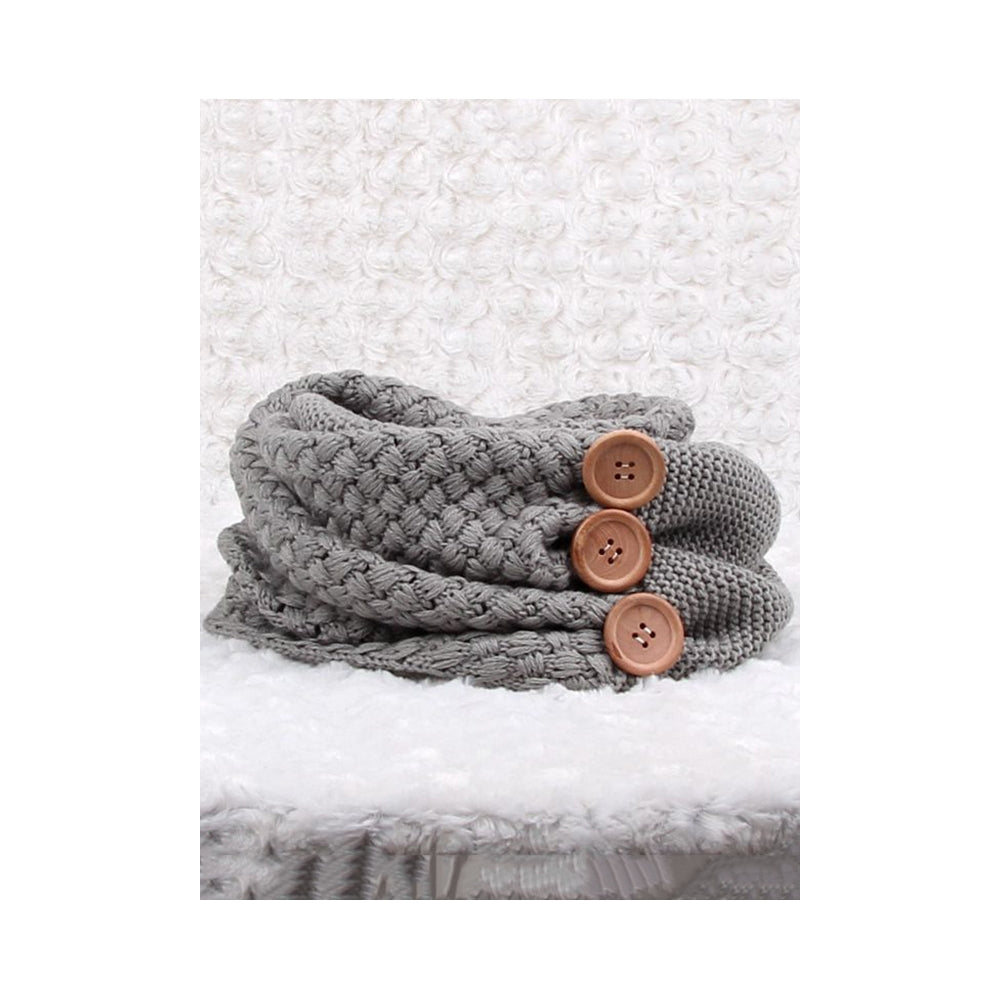 Fashion 5 Colors Knitting Cape Scarf