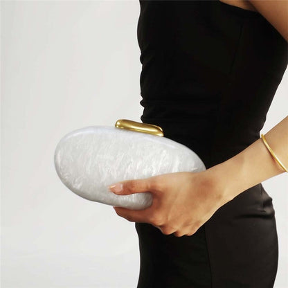 Fashion Acrylic Bullet Clutch