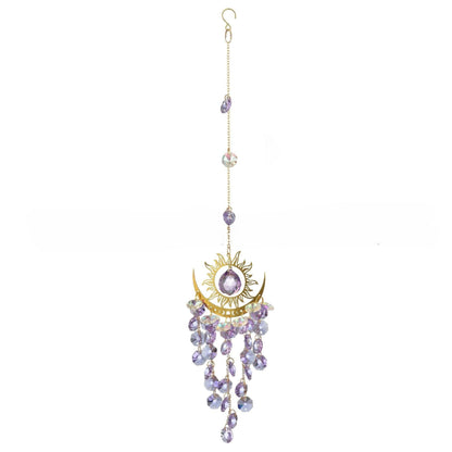 Sun Moon Colorful Crystal Hangings