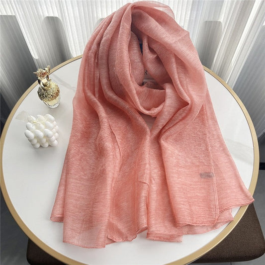Solid Color Fashion Scarf