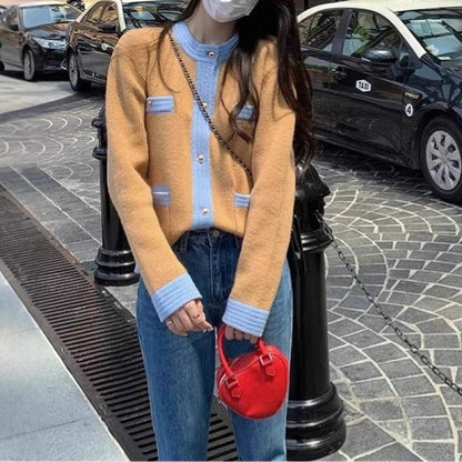 Loose Fit Slimming Knit Cardigan