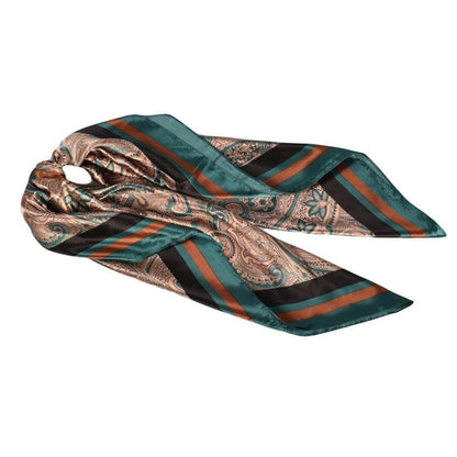 Retro Fashion Geometric Pattern Square Scarf