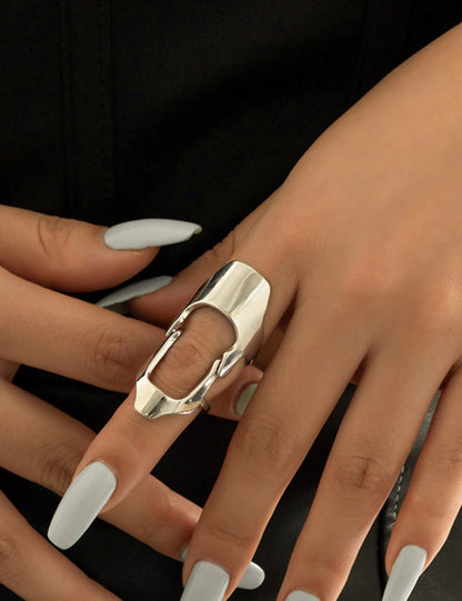 Hellow Geometric Exaggerated Index Ring
