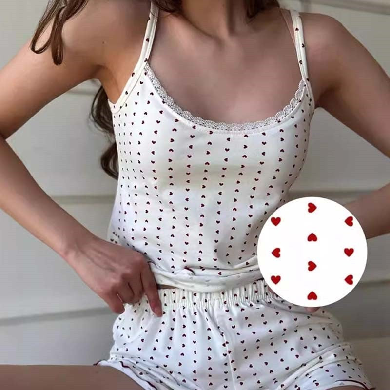 Sweet Fresh Girl Style Pants Set