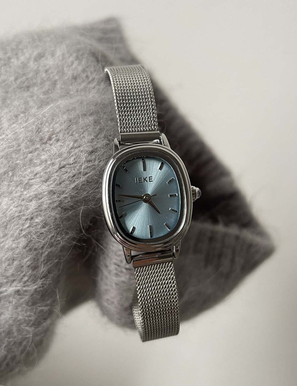 Elegant Small Dail Mesh Strap Quartz Watch