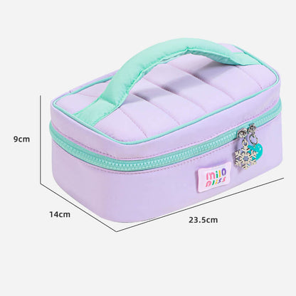Simple Large Capacity Portable Makeup Bag