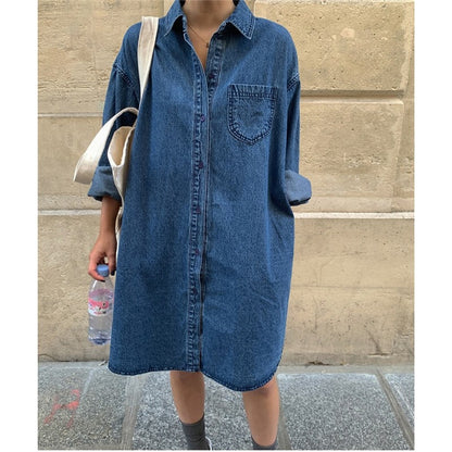 Casual Denim Dress