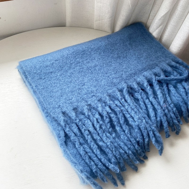 Soft And Cozy Solid Color Scarf