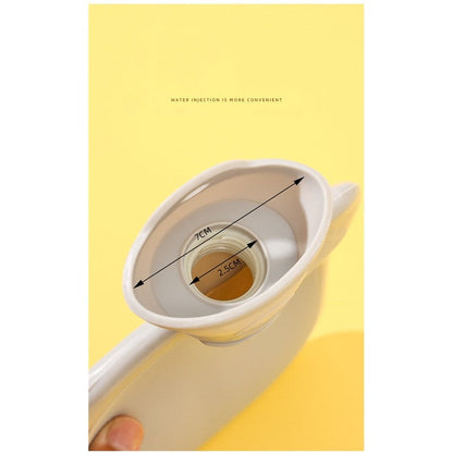 Cute Cartoon Printed Fleece Cover Hot Water Bag