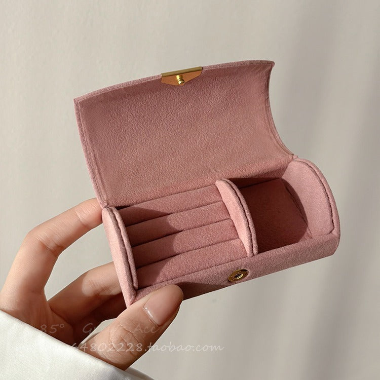 Chic Portable Mini Jewelry Case