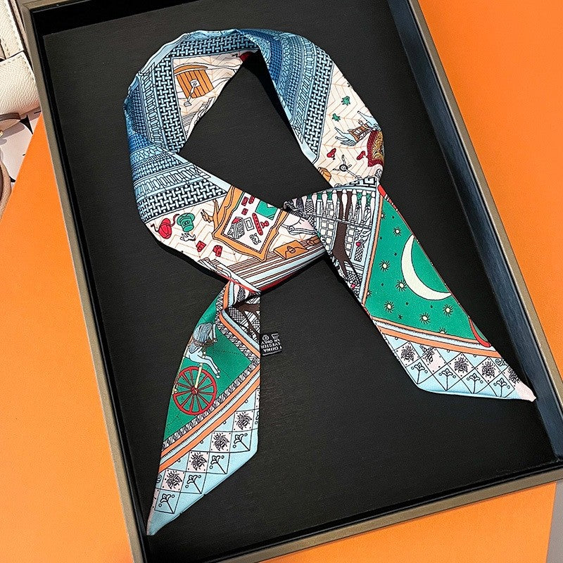 Printed   Square Scarf