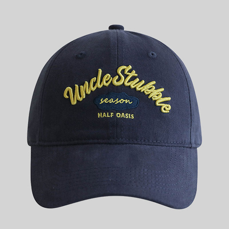 Trendy Sunshade Letter Embroidered Baseball Cap