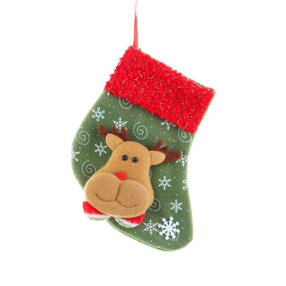 Christmas Socks Gift Bag Small Christmas Socks Pendant Christmas Tree Pendant
