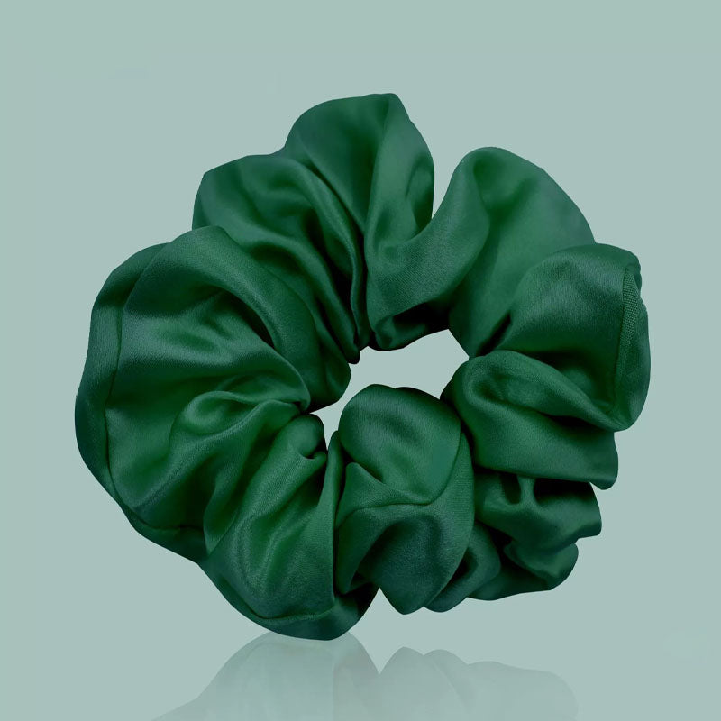 Minimalist Mulberry Silk Solid Color Silk Scrunchies