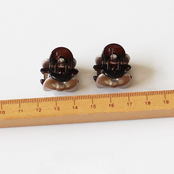 Bow Decor Cute Mini Hair Clips