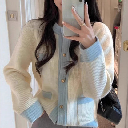 Loose Fit Slimming Knit Cardigan