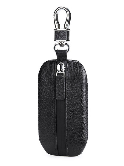 Retro Leather Car Key Holder Key Bag Keychain Wallet