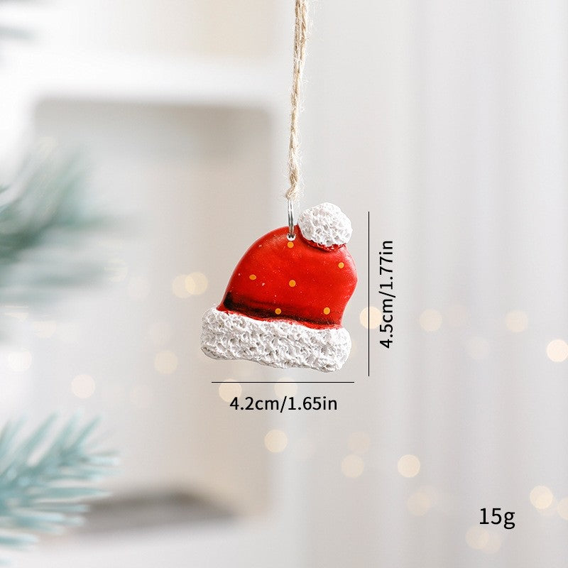 Christmas Wooden Candle Decorations