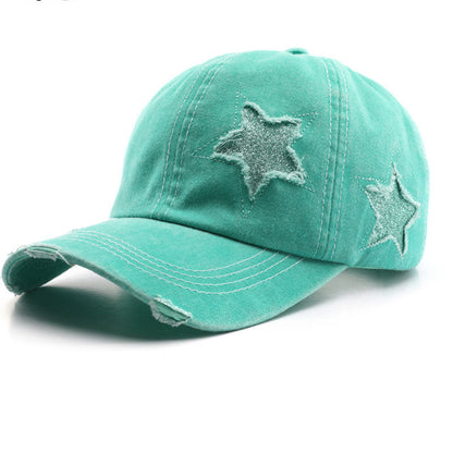 Simple Washed Solid Color Baseball Cap